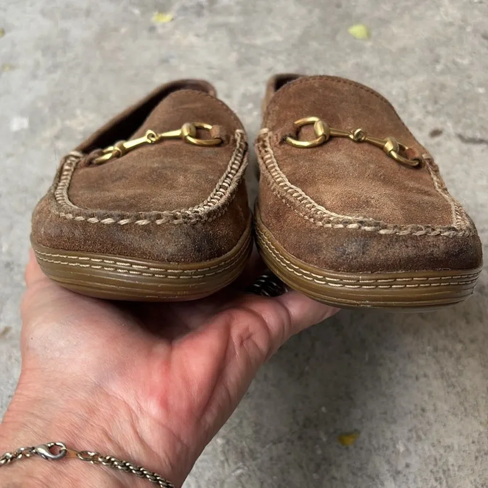 Gucci Suede loafers